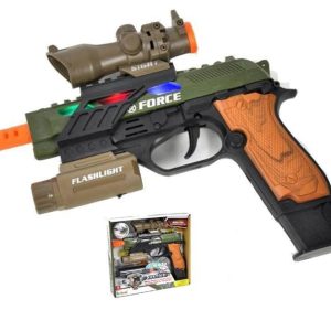 Pistola Force Con Mirino e Accessori