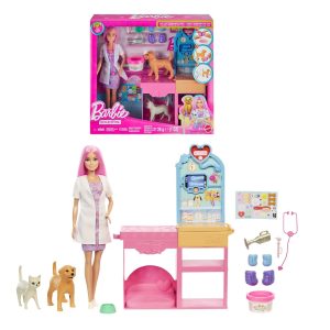 Barbie Veterinaria Con Plastilina