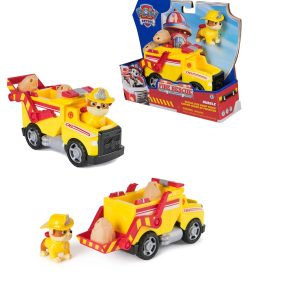 Paw Patrol Fire Rescue Rubble Con Camion Benna