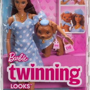 Barbie Cuccioli A Passeggio Azzurra