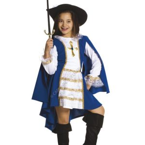 Costume Spadaccina 7/8 Anni 62160 Carnaval Queen