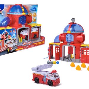 Paw Patrol Fire Rescue Stazione dei Pompieri con Luci e Suoni