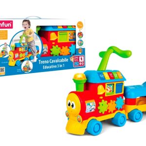 Treno Cavalcabile Educativo 3 in 1