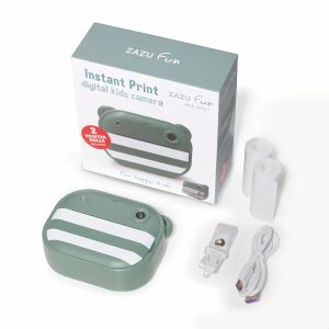 Instant Print Digital Kids Camera Verde