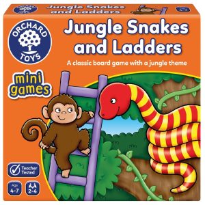Jungle Snakes & Ladders Mini Game