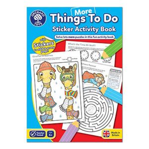 More Things To Do Colouring Book