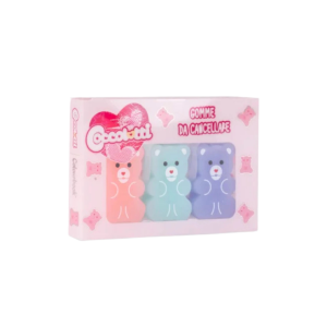 Colourbook Set Gomme 3pz Coccolotti Classic