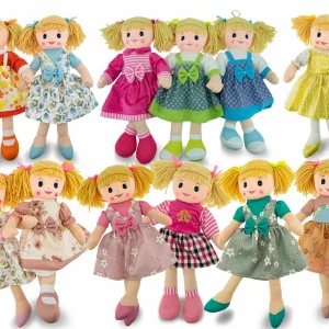 Bambola di Pezza Carlotta 50 cm Assortite