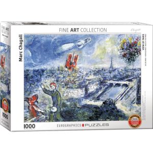 Chagall Vue de Paris – Puzzle 1000 pezzi