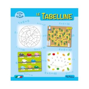 COSE DA GRANDI: LE TABELLINE -PAPELU