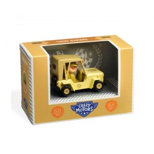 Lion safari – macchinina Crazy Motors Djeco