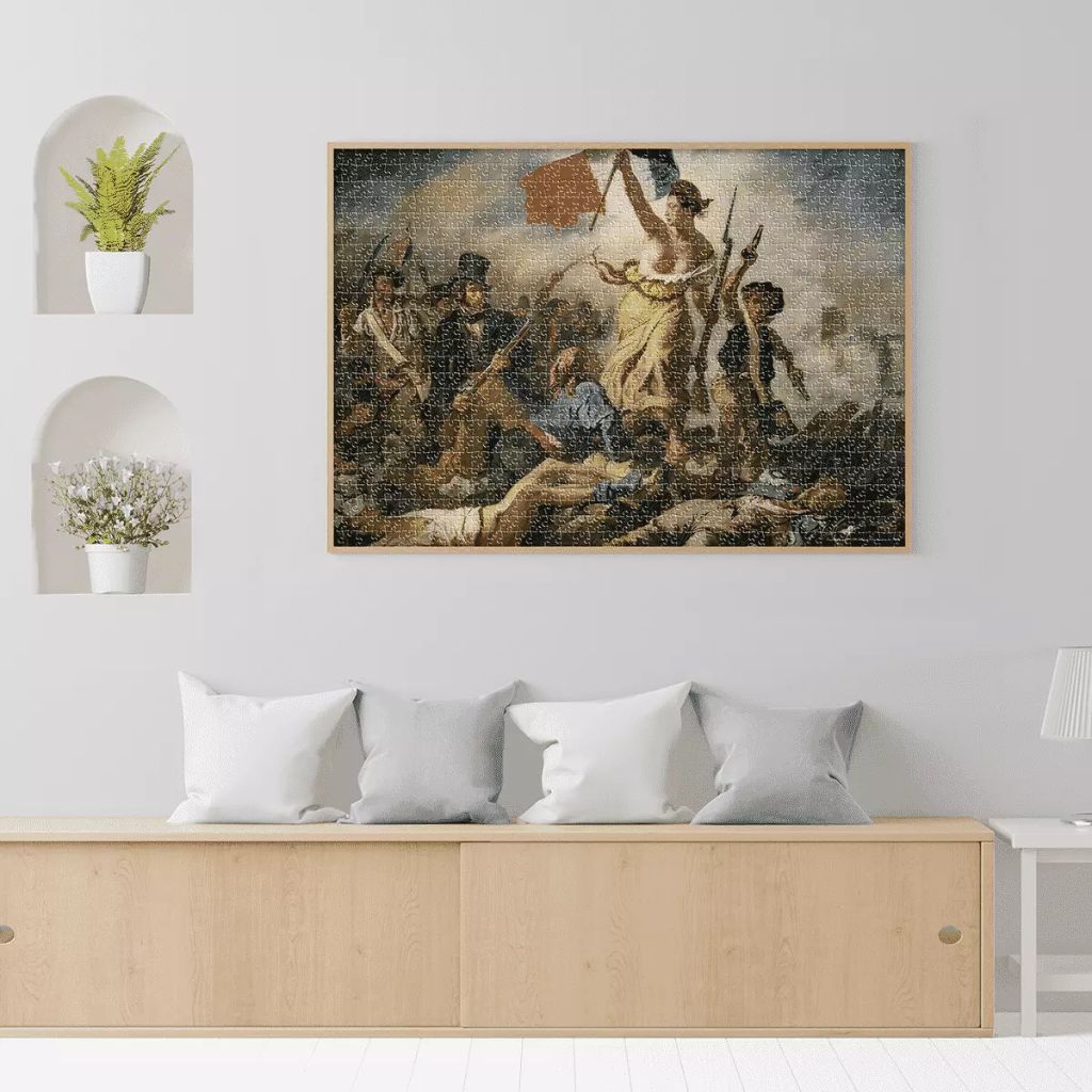 Delacroix la libertà che guida il popolo – Puzzle 1000 pezzi - immagine 4