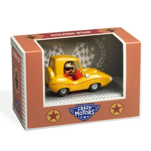 Golden star – macchinina Crazy Motors Djeco