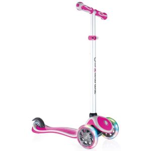 Globber Primo Plus Lights Monopattino Fucsia