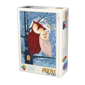 Gufi e civette puzzle 1000 pezzi di Andrea Kürti