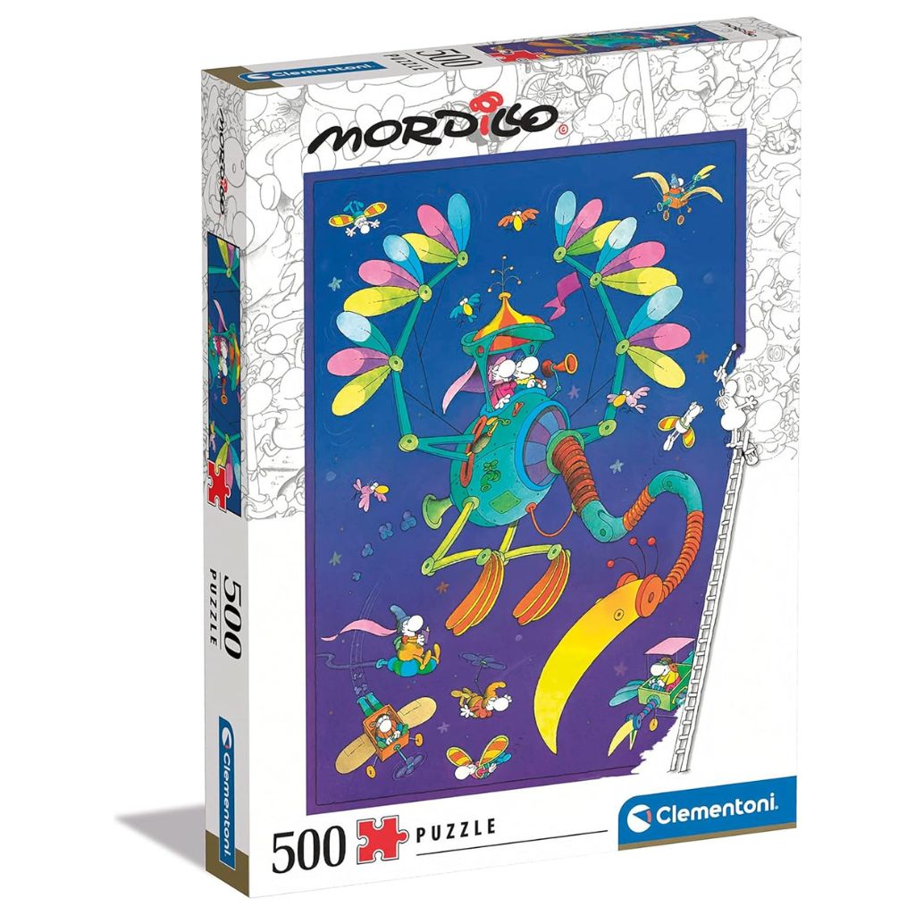 Guillermo Mordillo puzzle The Journey 500 pezzi - immagine 2