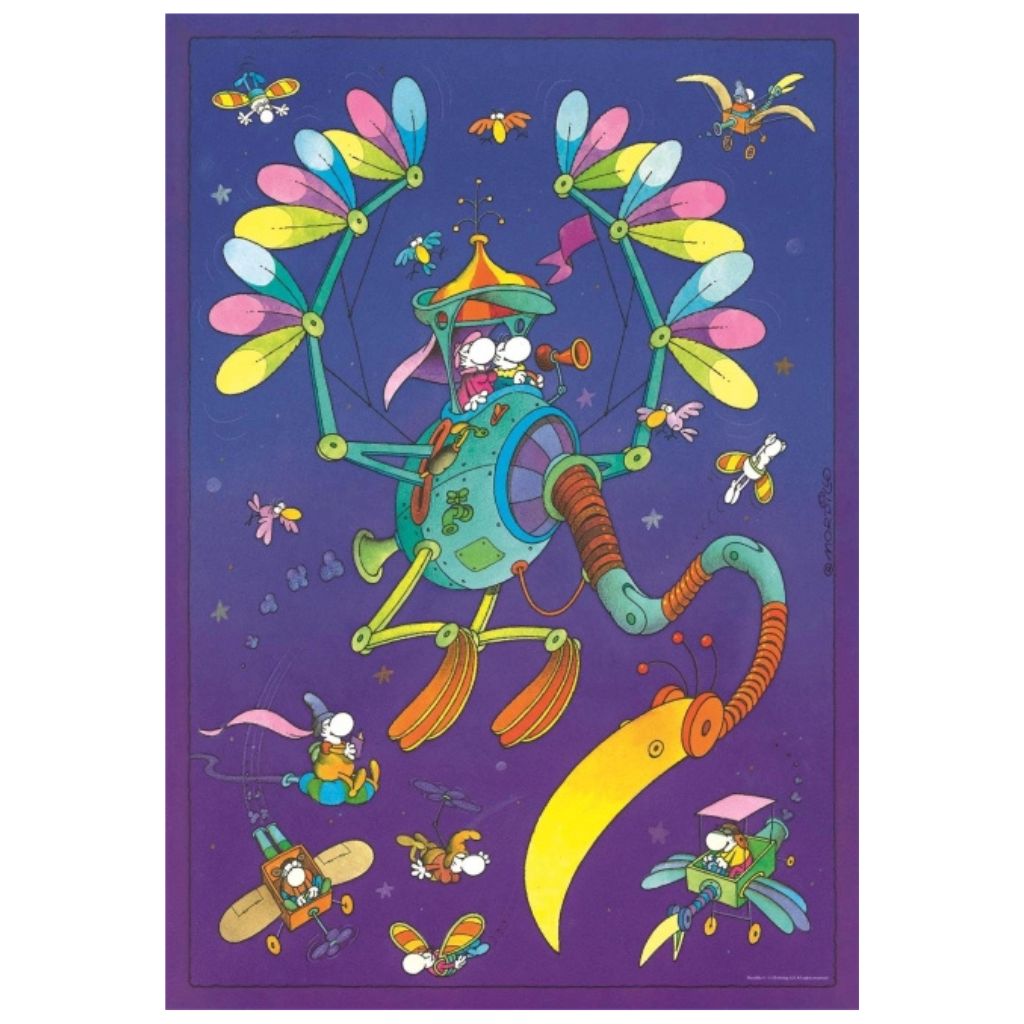 Guillermo Mordillo puzzle The Journey 500 pezzi - immagine 4