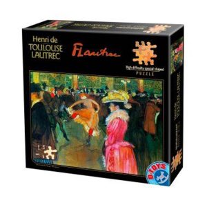 Henri de Toulouse Lautrec ballo al moulin rouge – puzzle 515 pezzi