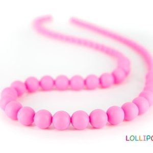 Collana e bracciale allattamento Fucsia – Lollipops & more