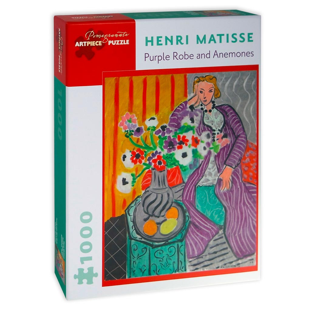 Matisse Purple Robe and Anemones – puzzle 1000 pezzi - immagine 2