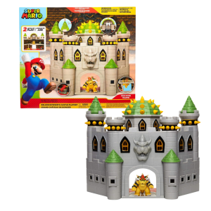 Super Mario Castello diBowser Deluxe Playset 400204