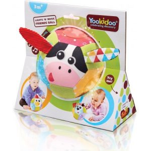 Palla luci e suoni Light Music fun ball – Yookidoo