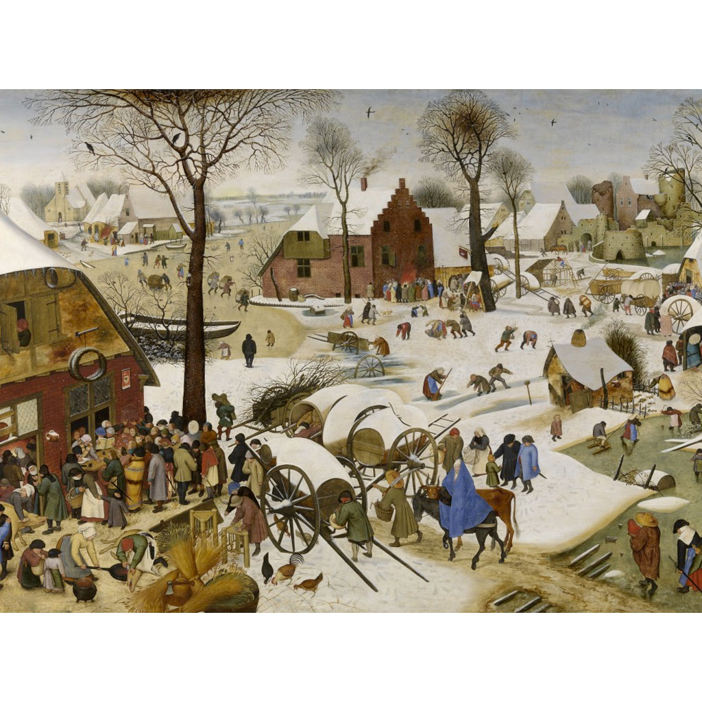 Puzzle Bruegel – Il censimento a Betlemme, 2000 pezzi - immagine 3