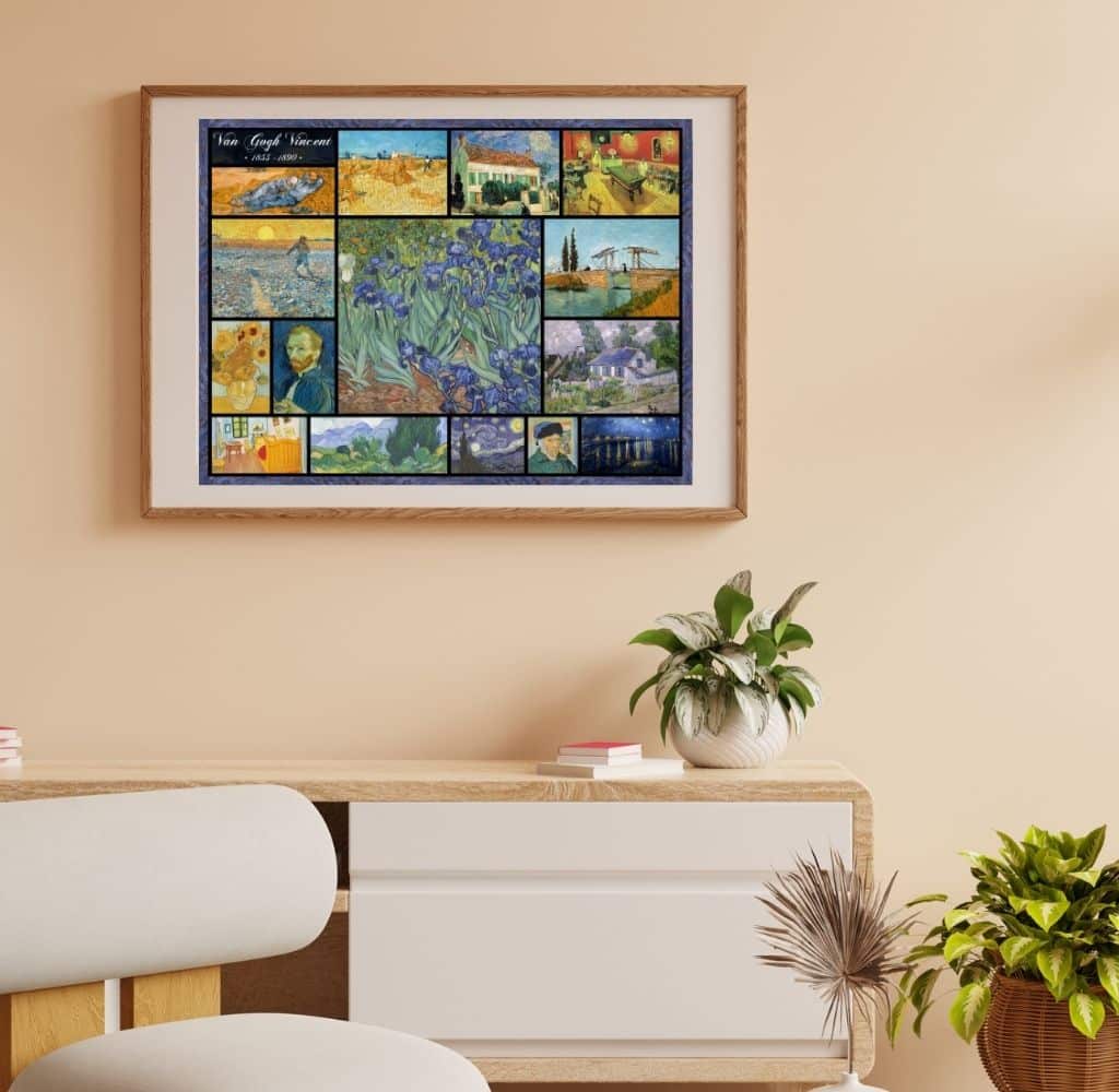 Puzzle Collage Van Gogh 1000 pezzi - immagine 4