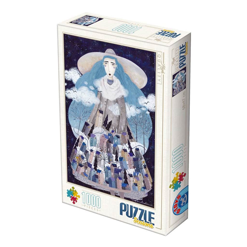 Puzzle Inverno Andrea Kürti 1000 pezzi