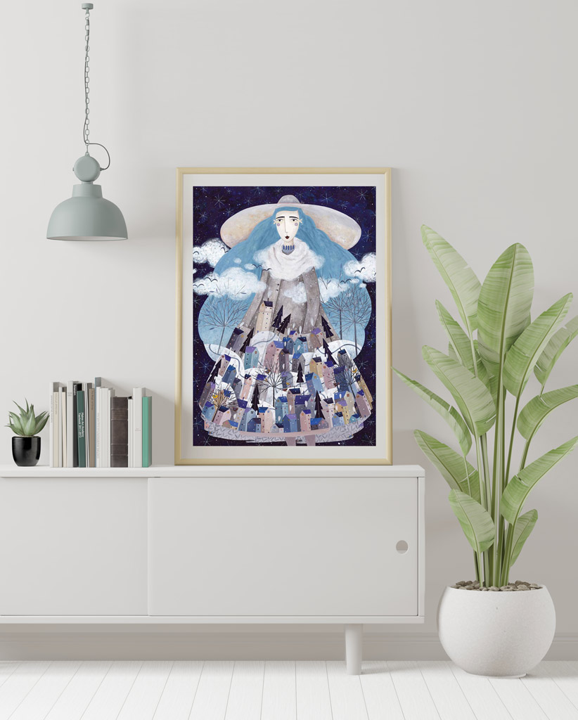Puzzle Inverno Andrea Kürti 1000 pezzi - immagine 4