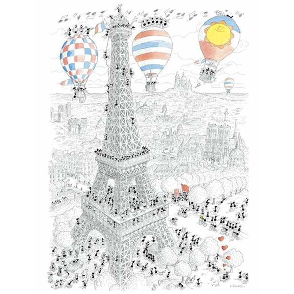 Puzzle Parigi – Le Formiche di Fabio Vettori – 1080 pezzi - immagine 2