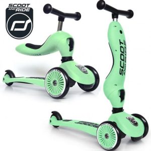 Scoot and Ride monopattino e cavalcabile 2 in 1-Color Kiwi