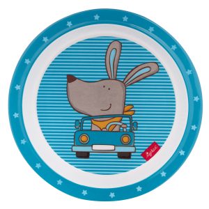 Piatto in melamina Sigikid “Cagnolino”