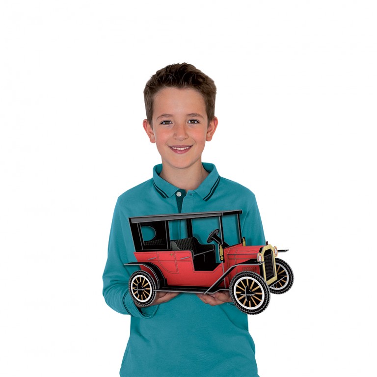 Costruisci l’automobile puzzle 3D. La storia delle automobili Sassi Edizioni - immagine 3