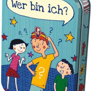 Wer bin ich/Chi sono io? – Gioco da tavolo Haba-Scatola Cartoncino